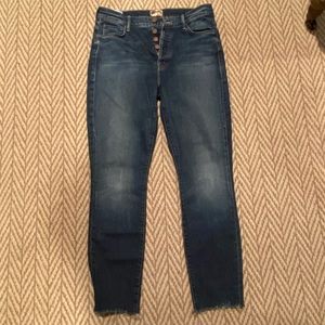 MOTHER straight leg jeans